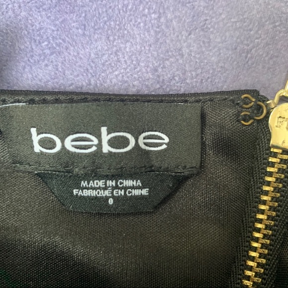 ๐ BEBE BUSTIER PEPLUM TANK TOP - Picture 4 of 4